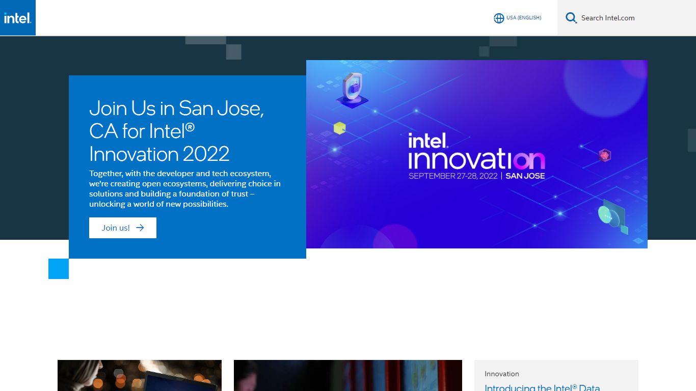 Intel | Data Center Solutions, IoT, and PC Innovation